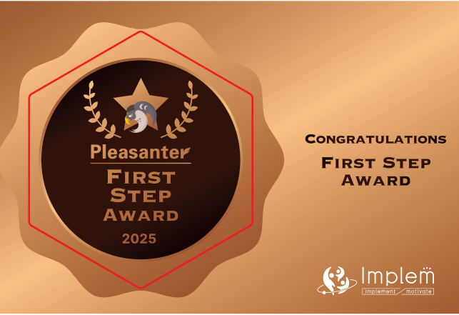 Pleasanter Partner Award 2025 First Step Awardロゴ